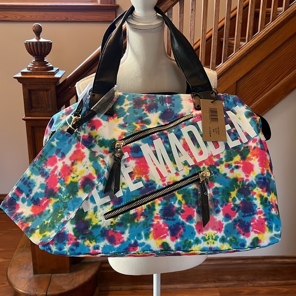 Steve Madden Bags Nwt Steve Madden Weekender Duffel Gym Bag Tie Dye